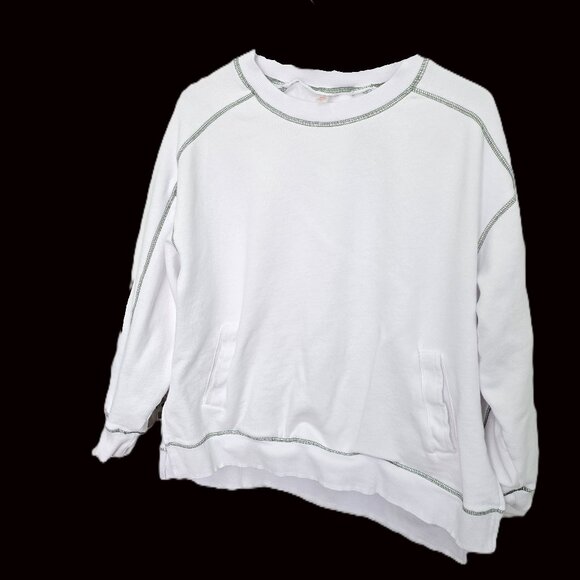 Mono B Contrast Stitch Sweatshirt - Picture 1 of 6